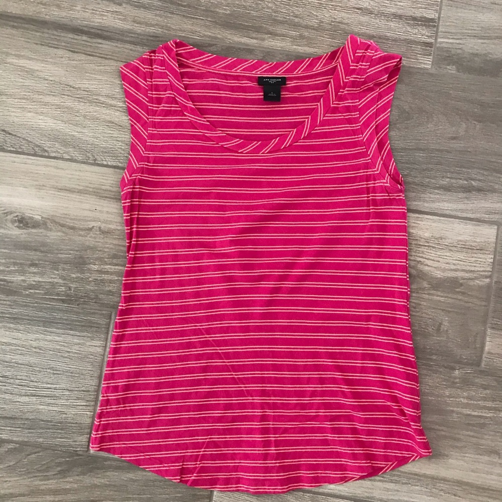 Ann Taylor sleeveless cotton top